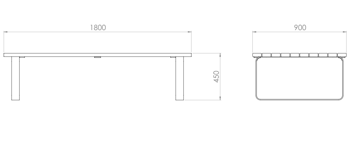 Focus Deck Bench